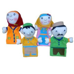 Produsen/Distributor/Supplier/Agen/Jual Boneka Tangan Keluarga Muslim