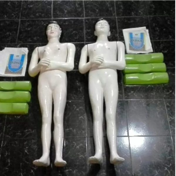 Torso jenasah ukuran tinggi 125cm tersedia laki laki dan wanita