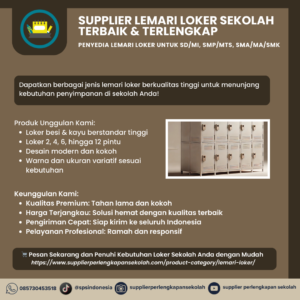 Supplier Lemari Loker Sekolah