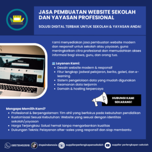 Cara Memilih Jasa Pembuatan Website Sekolah yang Tepat untuk Yayasan Pendidikan