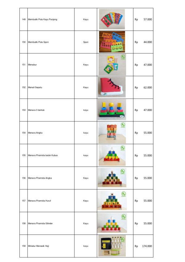 Jual Permainan Edukatif APE PAUD Kayu Berkualitas – Lengkap, Aman & Terpercaya