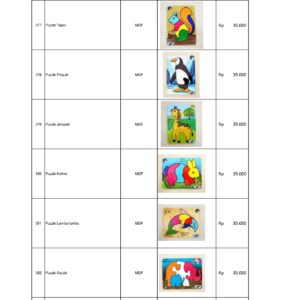 Distributor Permainan Edukatif APE PAUD Puzzle MDF: Solusi Cerdas untuk Stimulasi Anak Usia Dini