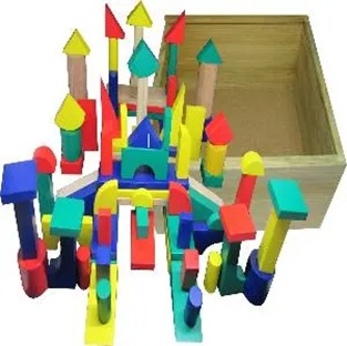 Balok Susun PAUD Seri 120-140: Kreativitas Anak Meroket dengan Set Kayu Berkualitas 120 Pcs