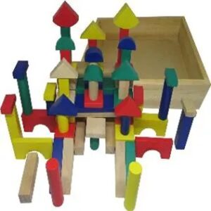Menumbuhkan Imajinasi Anak Lewat APE PAUD BALOK SUSUN PAUD SERI 60-89 (75 PCS )