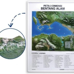 Produsen/Distributor/Supplier/Penyedia/Jual Peta 3 Dimensi Bentang Alam