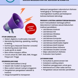 Pengadaan Laboratorium Bahasa: Solusi Modern untuk Sekolah & Kampus