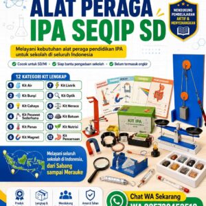 Supplier Alat Peraga IPA SEQIP SD untuk Sekolah Seluruh Indonesia