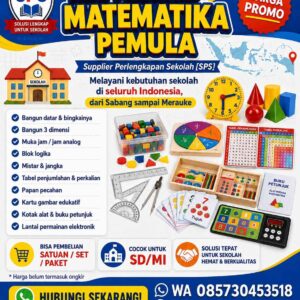 Supplier Alat Peraga SD Matematika Pemula Lengkap untuk Sekolah dan Madrasah