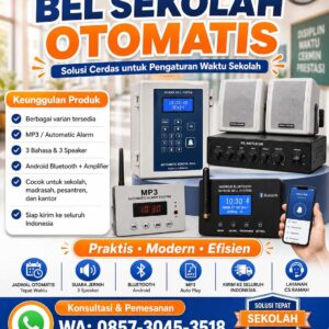 Penyedia/Supplier/Distributor/Agen/Jual Bel Sekolah Otomatis Terbaik 2026: Solusi Modern untuk Disiplin Waktu di Sekolah, Pesantren, Madrasah, dan Kantor