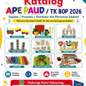Supplier APE PAUD / TK BOP 2026 | Katalog Alat Permainan Edukatif Lengkap