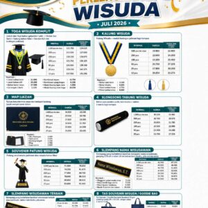 Supplier Perlengkapan Wisuda Custom untuk Kampus, Sekolah & Institusi