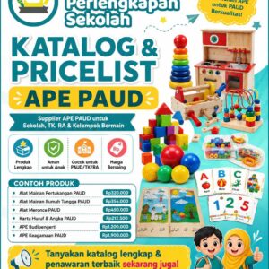 Supplier APE PAUD Lengkap untuk Sekolah, TK, RA & Kelompok Bermain