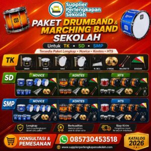 Supplier Drumband Sekolah Lengkap – Siap Kirim ke Seluruh Indonesia