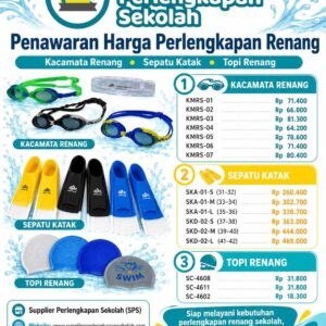 Supplier Perlengkapan Renang Sekolah, Klub & Instansi