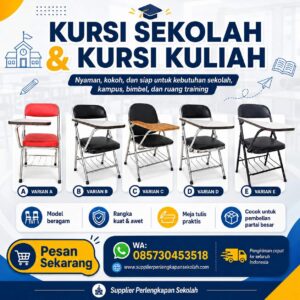 Jual Kursi Sekolah & Kursi Kuliah Murah | Supplier Furniture Sekolah