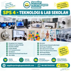 Supplier Teknologi dan Laboratorium Sekolah Terlengkap