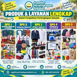 Supplier Perlengkapan Sekolah Terlengkap untuk Seluruh Indonesia